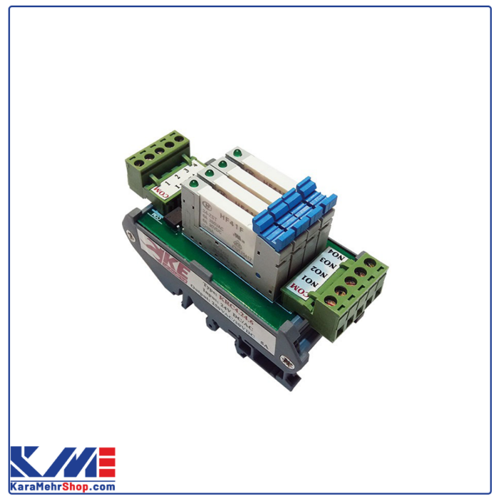 رله برد 6 آمپر 4 تایی 24 ولت کوشا الکترونیک سری KRC4.6 با رله هونگفا