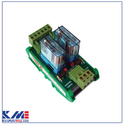 رله برد 16 آمپر 2 تایی کوشا الکترونیک سری KRC2.16 با رله فیندر